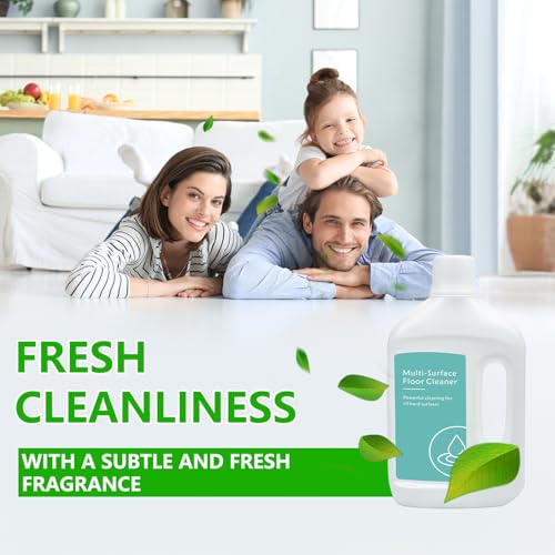 Floor Cleaning Solution for Dreame L40 Ultra/L50 Ultra/X50 Ultra/L10s Ultra Gen 2/X40 Ultra and Other L/X/Aqua/Matrix Series Robot Vacuum Cleaners, Multi-Surface Floor Cleaner Liquid, Fits MOVA, 1L