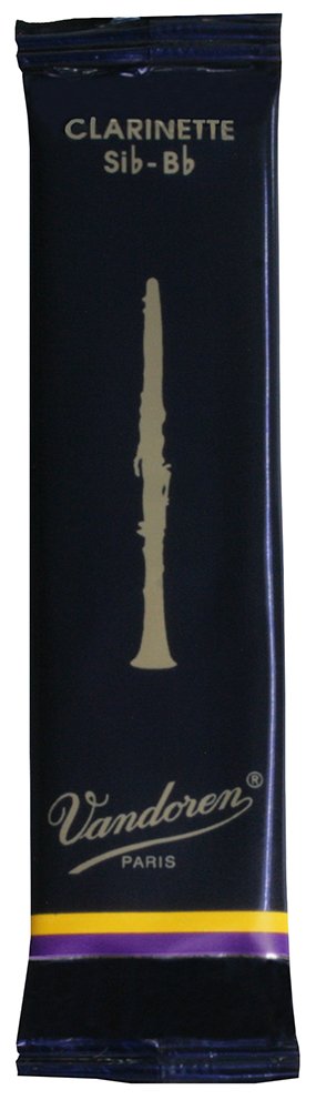 Vandoren Traditional Bb Clarinet Reeds - Strength 2 - Single Reed
