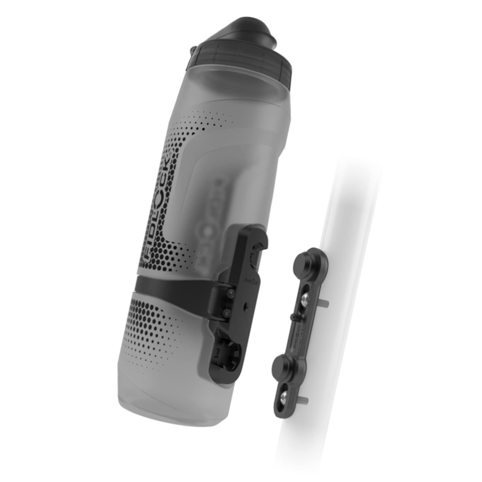Fidlock Twist Bottle Set 800 + Bike Base Transparent Black — image 1