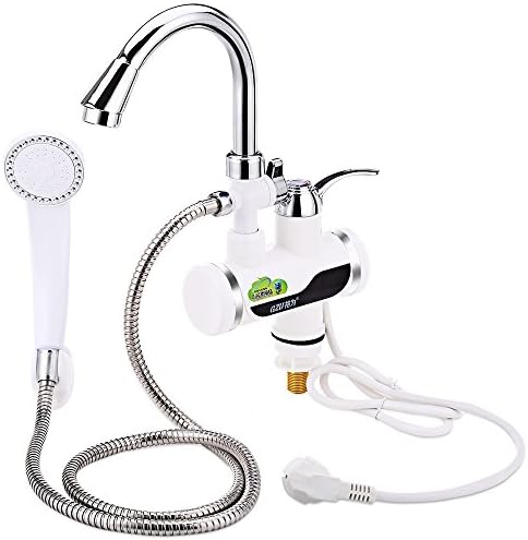 PARAMITA Rapid Electric Water Heater LED Temperature Display Heating Faucet for Kitchen and Bathroom