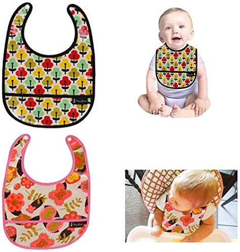 1 Baby Bibs Feeding Apron Boy Girl Lunch Waterproof Kids Saliva Food Dribble Bib