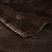 Bedsure GentleSoft Fleece Throw Blanket Brown - 300GSM Blankets for Couch, Sofa, Bed, Soft Lightweight Plush Cozy Throws for Toddlers, 50x60 inches