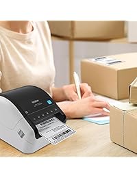 Brother QL 1050 Wide Format PC Label Printer, Negro