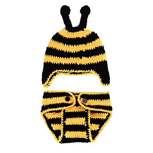Zhuhaitf Fashion Baby Boy Girl Crochet Knit Costume Photo Prop Outfit 2218