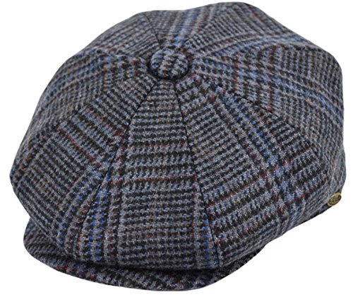 Deewang men s wool newsboy cap, herringbone driving cabbie tweed …