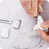 UDQYQ 3 Pieces Tube Squeezer Stainless Steel Toothpaste Dispenser Silver view 3