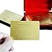 SandiaSummer 24K Gold Foil Playing Cards $100 Dollar Poker Full Deck with Wood Box