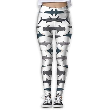 shark yoga leggings