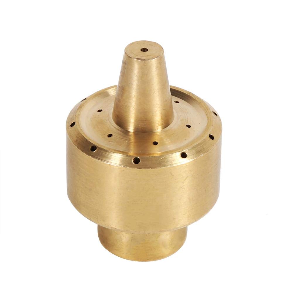Brass Cluster Water Fountain Nozzle Spray Pond Sprinkler, Fountain Nozzle, Water Spray Sprinkler for Garden Pond, Amusement Park, Museum, Library(2)