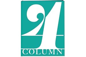 BookFactory 4 Column Book/Hardbound Columnar Notebook (Four Columns Columnar Book) Logbook - Soft Touch Laminate Hardbound, 100 Pages, 8.5'' x 11'' (Made in USA)