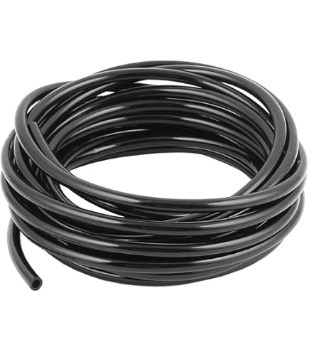 Uxcell 12mm OD Polyurethane Air Hose Tubing Kit – 5 Meters With 14 Push-to-Connect Fittings