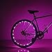 Soondar Super Bright 20-LED Bicycle Bike Rim Lights, Rose