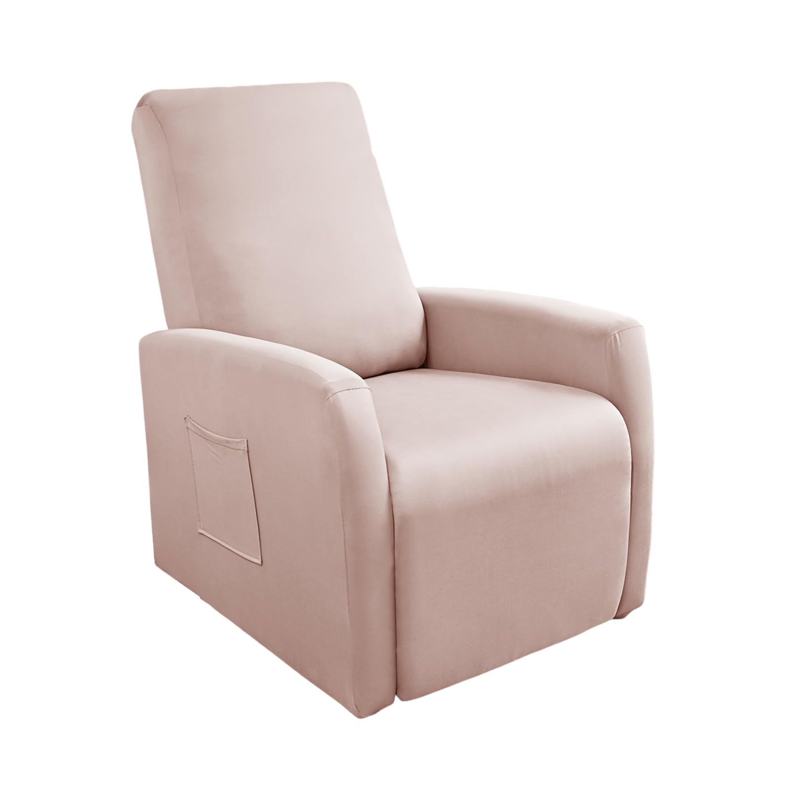 Photo 1 of GOSTADY Recliner Chair Covers 4 Pieces Waterproof Small Recliner Sofa Slipcover Stretch Recliner Slipcover for Lazyboy Recliner Chair with Storage Pocket Furniture Protector for Living Room?Pink