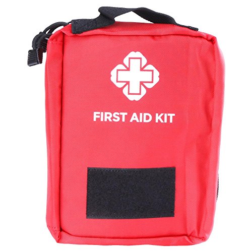 Domybest Outdoor First Aid Emergency Survival Pack Home Medical Storage Bag(Red)