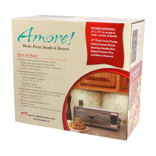 Wisco 425C-001 Digital Pizza Oven, 12