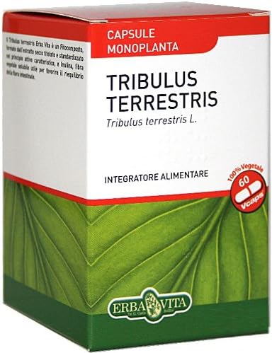 Erba Vita Tribulus Terrestris - Integratore Alimentare, 60 Capsule