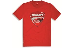 Ducati Corse Sketch T-shirt Red Size X-Large