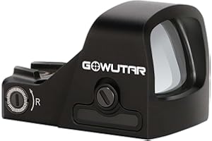 GOWUTAR HHC17G Micro RMSc Green Dot Sight Side-Battery Loading Shake Awake 3 MOA Optical Reflex Sights w/Picatinny Mount