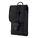 Zeato EDC Tactical Military MOLLE Phone Pouch Waist Clip-On Holster Bag with Belt Clip Nylon Touch Duty for iPhone 11/X/XR/XS 7 Plus 6S 6 Plus Galaxy Note 5 S10 S8 S7 Edge LG Sony and More (Black) primary