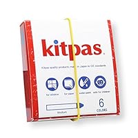 Kitpas Art Crayons Medium 6 Colors 2-pack