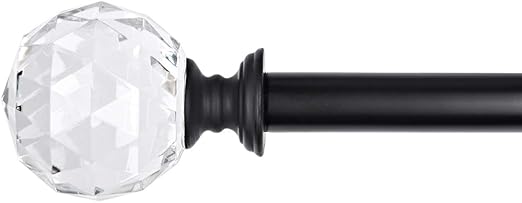 Amazon Com Wl Rocaille Diamond Curtain Rod 3 4 Inch Curtain Rods