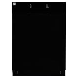 Kenmore 22-14589 24" Built-In Dishwasher - UltraWash, SmartWash, Sanitize Rinse, SmartDry, and Leak Detection - 14 Place Settings - 57 DBA - ENERGY STAR Certified - 24" - Black
