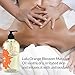Lulu Orange Blossom Massage Oil. with Jojoba and Essential Oils. for Massaging 16 Ounce.