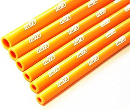 Cool Nuts Silicon Hose Length 3 feet Inside Diameter 7/16"(11mm) Orange SF011-OR