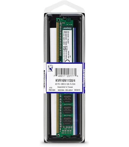Kingston Technology Value (KVR16N11S8/4) RAM 4GB 1600MHz PC3-12800