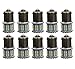 10-Pack Super Bright 1156 1141 1003 50-SMD White LED Bulbs For Car Rear Turn Signal lights Interior RV Camper