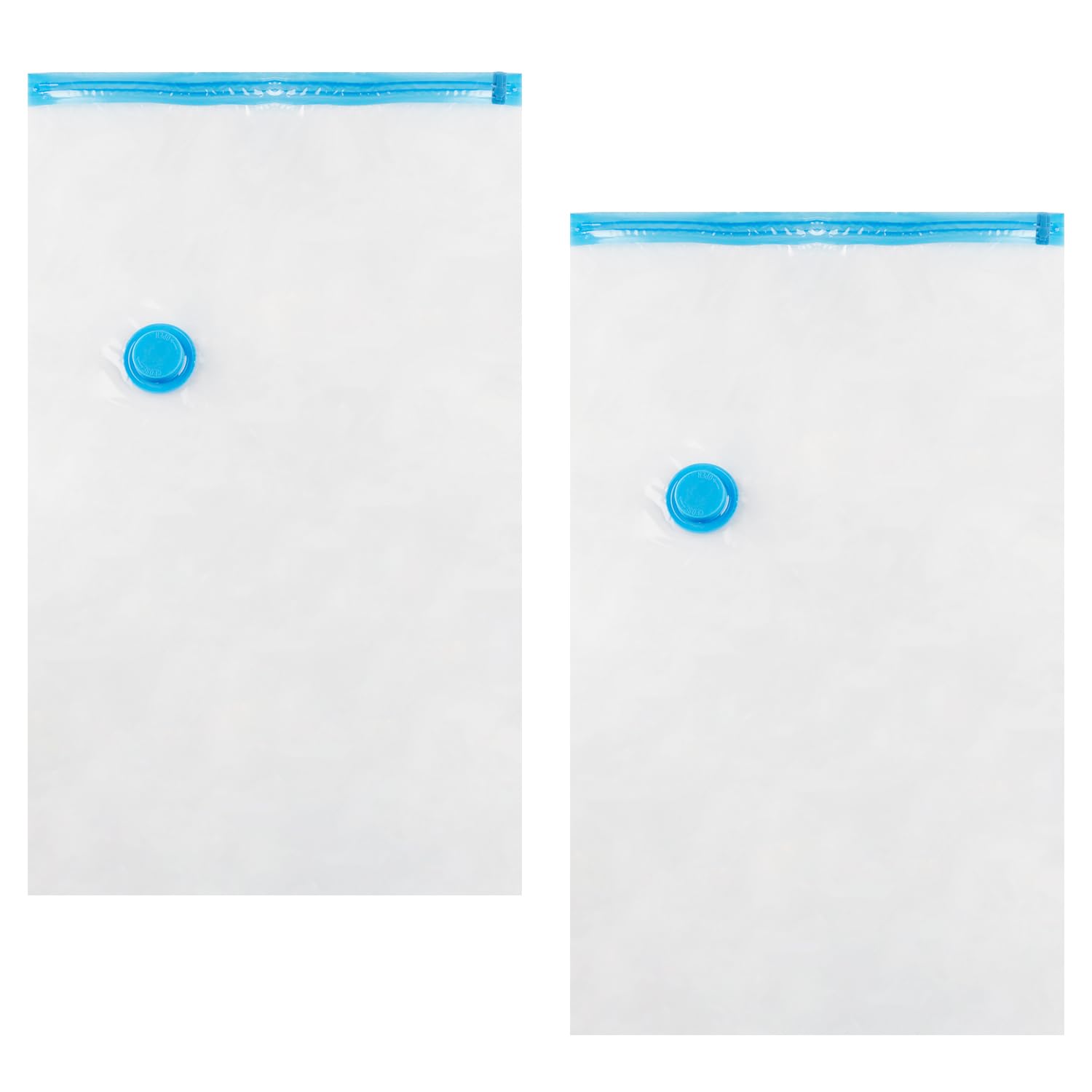 Rumyve 2pcs Vacuum Storage Bags,Space Saver Bags,Large Vacuum Storage Bag,Compressed Sealer Bags Storage for Clothes,Bedding