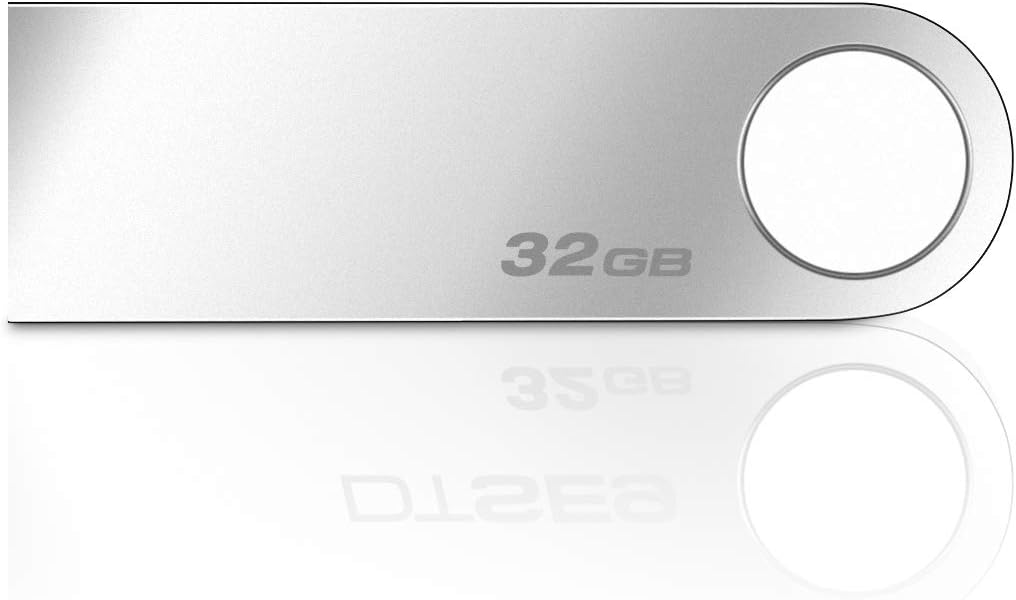 USB 2.0 Flash Drive - Ellipal 32GB USB Flash Drive w/ 100MB/s Transfer Speed, Ideal for Home & Office Use