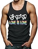 Love Is Love - Symbol Logo Pride Men's Tank Top T-shirt