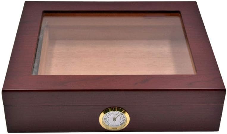 Humidores de Cigarros Accesorios Caja de Puros portátil de Madera de Cedro de la Caja del