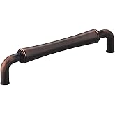 Jeffrey Alexander 537-128DBAC Pull Bremen 2 Collection, Brushed Oil Rubbed Bronze