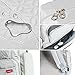 Diaper Bag Backpack for Mom or Dad with Stroller Straps, Changing Pad, Insulated Pockets, Waterproof Baby Diaper Bag, Organizer Pouches, Nappy Tote Bag for Girls or Boys | SoHo Manhattan Silver Gray