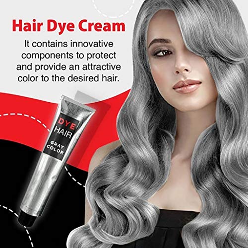 2pack Nutrisse Nourishing Hair Color Creme,Unisex DIY Fashion Gray