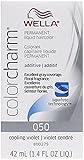 Wella Color Charm 050 Cooling Violet PERMANENT Liquid Hair Color Value Packs (12 pcs)