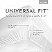 MALOUF Double Brushed Microfiber Super Soft Luxury Bed Sheet Set - Wrinkle Resistant - Full Size - Black