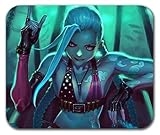 1 X jinx league legends fan art underwater mousepad mouse pad mat mousepad mo...