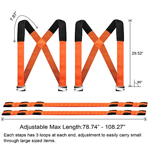 2 Moving+Straps+2+Person+Lifting+System