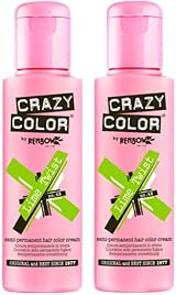 Crazy Color Lime Twist 2x 100ml Semi-Permanent Hair Dye Set