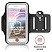Sports Running Armband Case For iPhone 8 7 6 6S / 7 Plus / 6 Plus / 8 Plus ,JULAM Fingerprint Touch Supported Cell Phone Arm Band Waterproof Adjustable Reflective Velcro Card Key Holder 5.5 inch