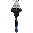 Unger Professional Universal Lightbulb Changing Kit with 11’ Telescopic Pole - 5 Versatile Attachments - Light Bulb Removal Tool, Fits Standard 1” Bulbs, High Ceilings, Indoor, Outdoor, Floodlights