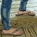 Double Layer Premier Leather Women's Sandal (Expresso) Size 7.5/8.5 (L) - 7.5/8.5 (L)