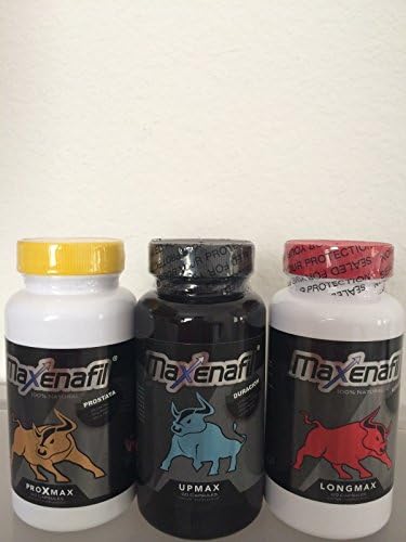 Kit Maxenafil (Proxmax Longmax Upmax) Prostata Pene Potencia Sexual Ereccion