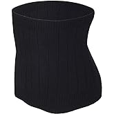 Thermal Cashmere Knit Lumbar Warmer Lower Back Support Belt Brace Stomach Kidney Warmer Abdominal Binder Waist Trimmer Band