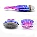 Sunbowstar Multifunction Mermaid Fish Scale Makeup Brush New Fashionable Style Fishtail Bottom Brush Powder Cheeks Blush Makeup Cosmetic Brushes Tool (1pcs Purple)