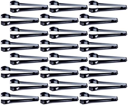 Transitions2earth Biodegradable EcoPure Small Tongs - 7" - Serving Utensils (24 Count) - Earth-Friendly, BPA-Free, Heavy Duty, Heat Resistant, Recyclable Utensils