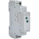 CNAODUN Delay ON HYCRT8-A1 0.1sec-10day AC/DC 24-240V Power On Delay Relay DIN Rail Mount